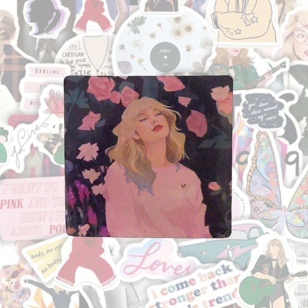 5 for $10 or 12 for $20 | Folklore Evermore Stickers Vintage Taylor Swift